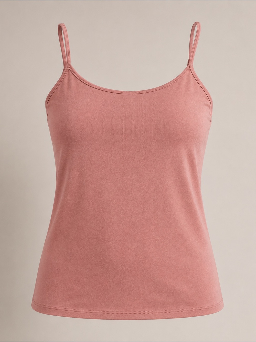 White House Black Market Dusty Rose Stretch Cami Tank Top XL